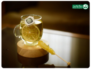 دمنوش چای سبز و لیمو ارگانیک نافه 